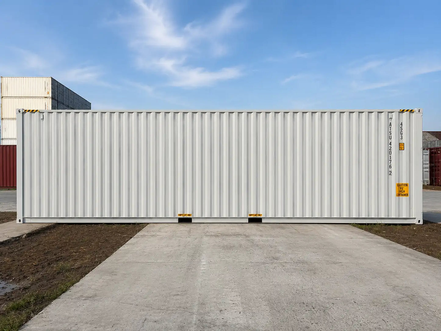 New 40 FT High Cube Side Door Shipping Container