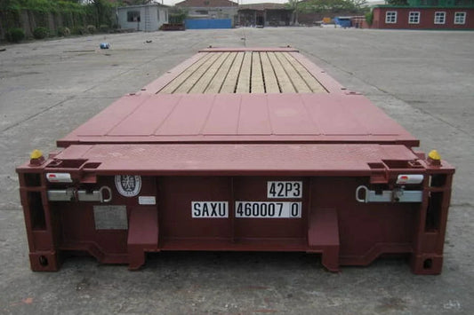 20 FT Used Flat Rack Shipping Container