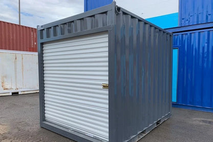 10 FT Used Shipping Container With Roll Up Door